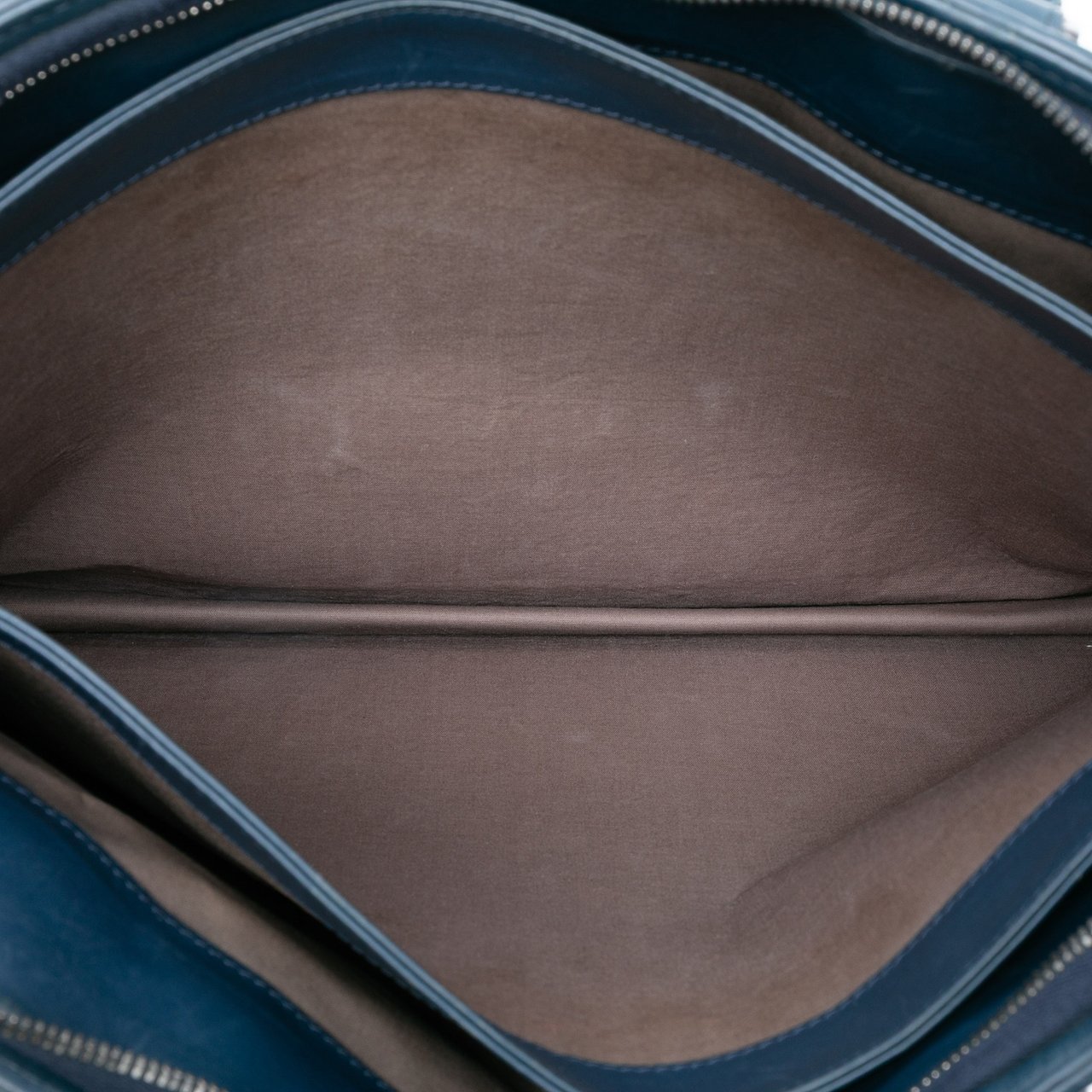 Bottega Veneta Nappa Intrecciato Business Bag Blauw