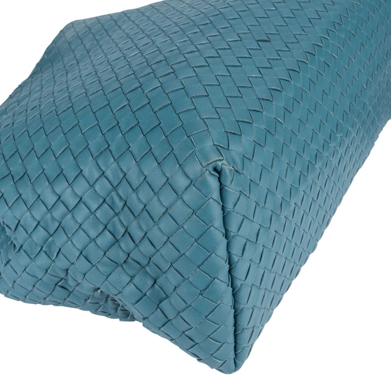 Bottega Veneta Bottega Veneta Intrecciato Nappa Garda Tote Handbag Blauw