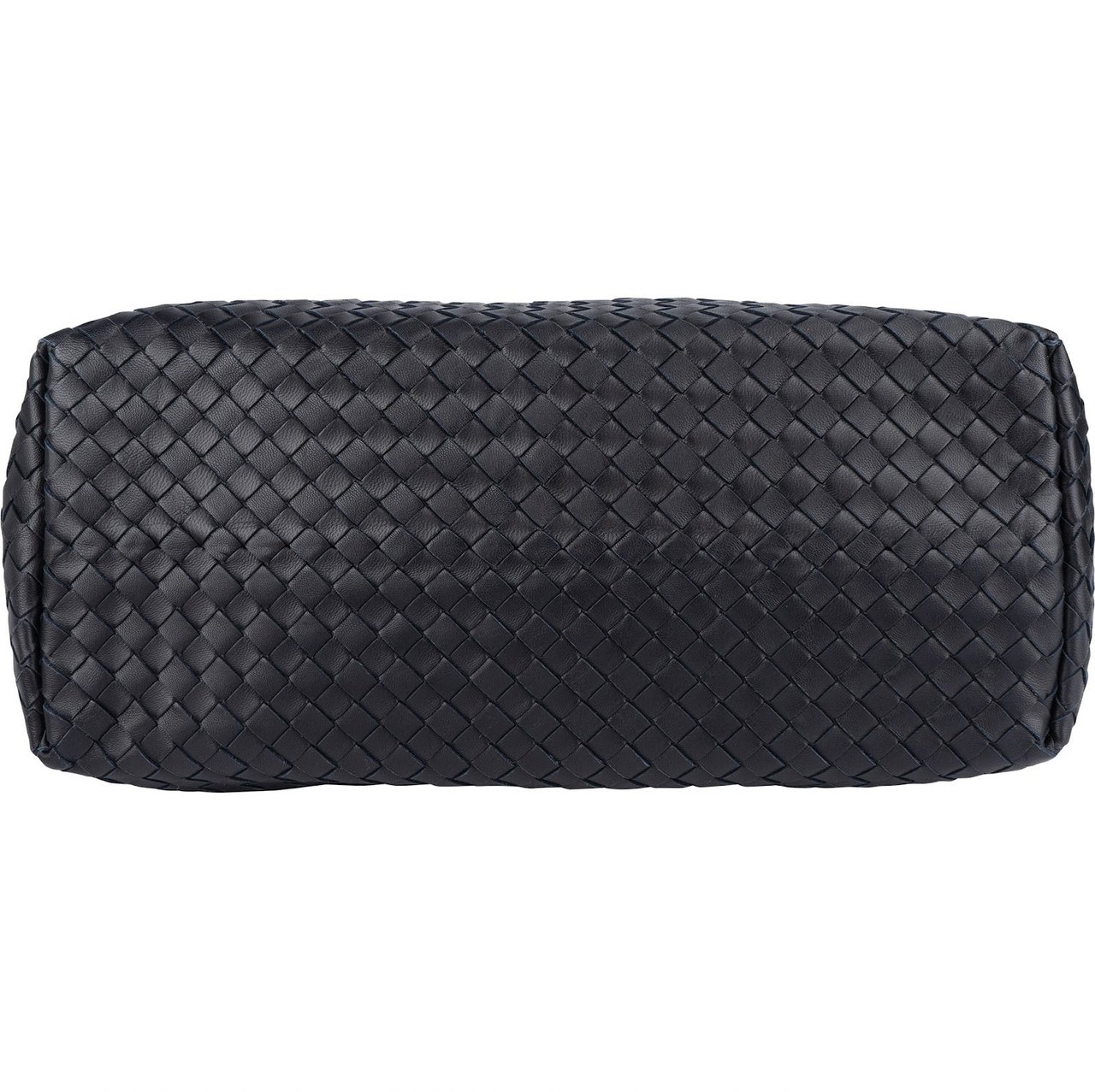 Bottega Veneta Bottega Veneta Intrecciato Leather Garda Shoulder Bag Zwart