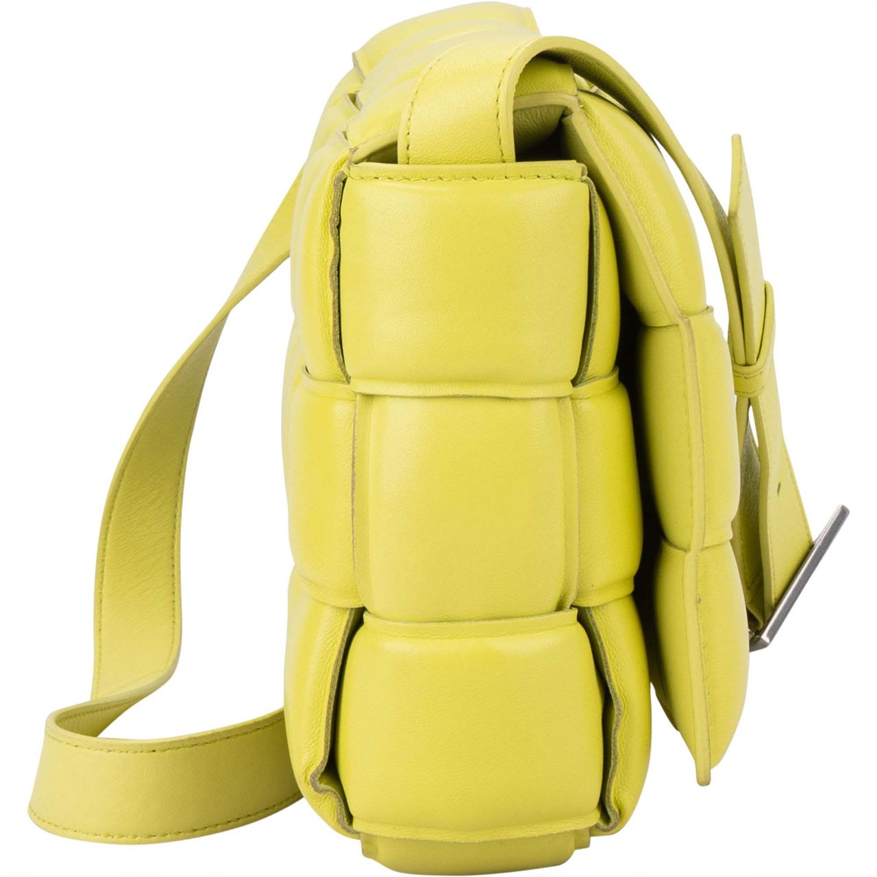 Bottega Veneta Bottega Veneta Green Leather Crossbody Bag Divers