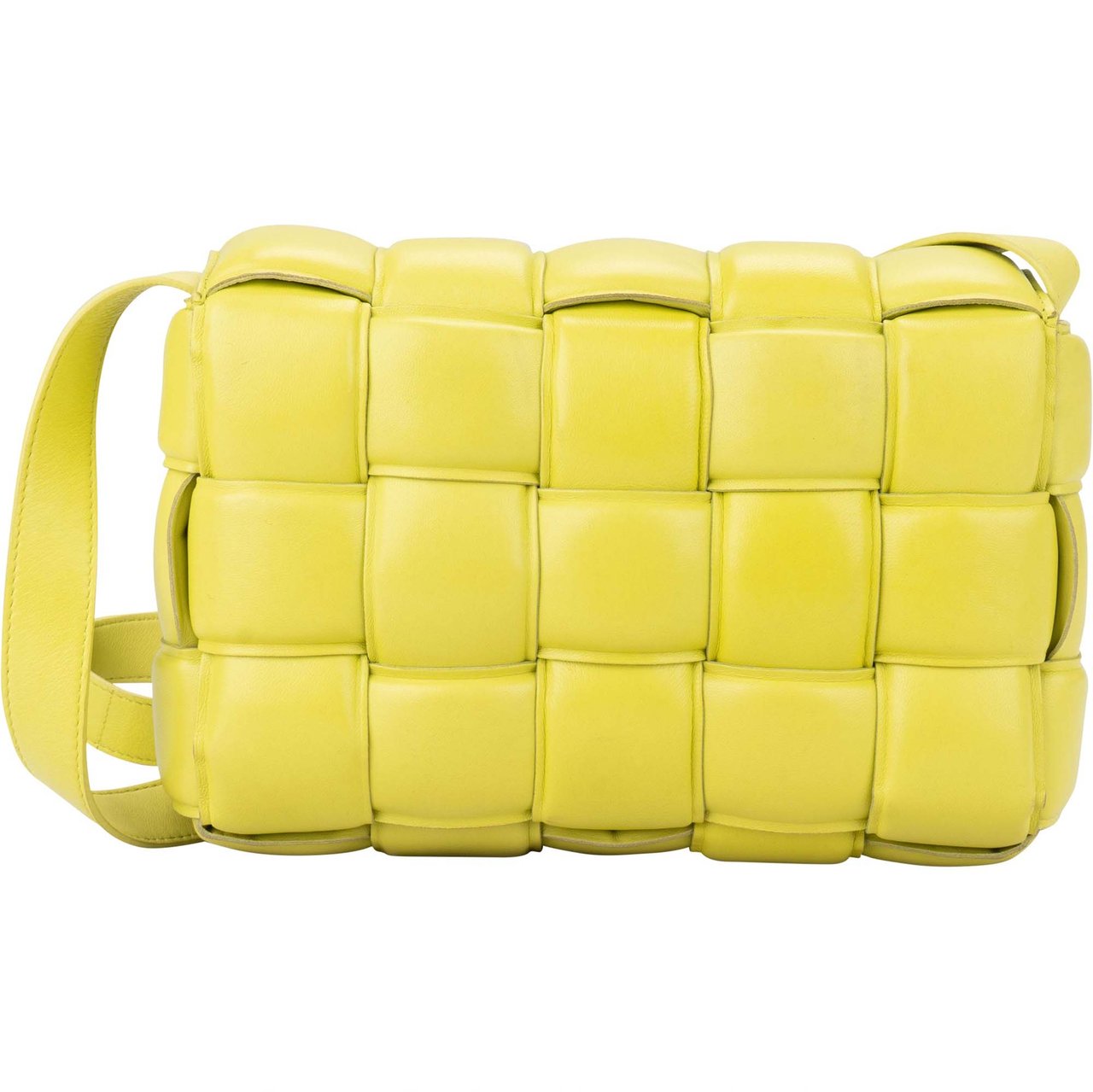 Bottega Veneta Bottega Veneta Green Leather Crossbody Bag Divers