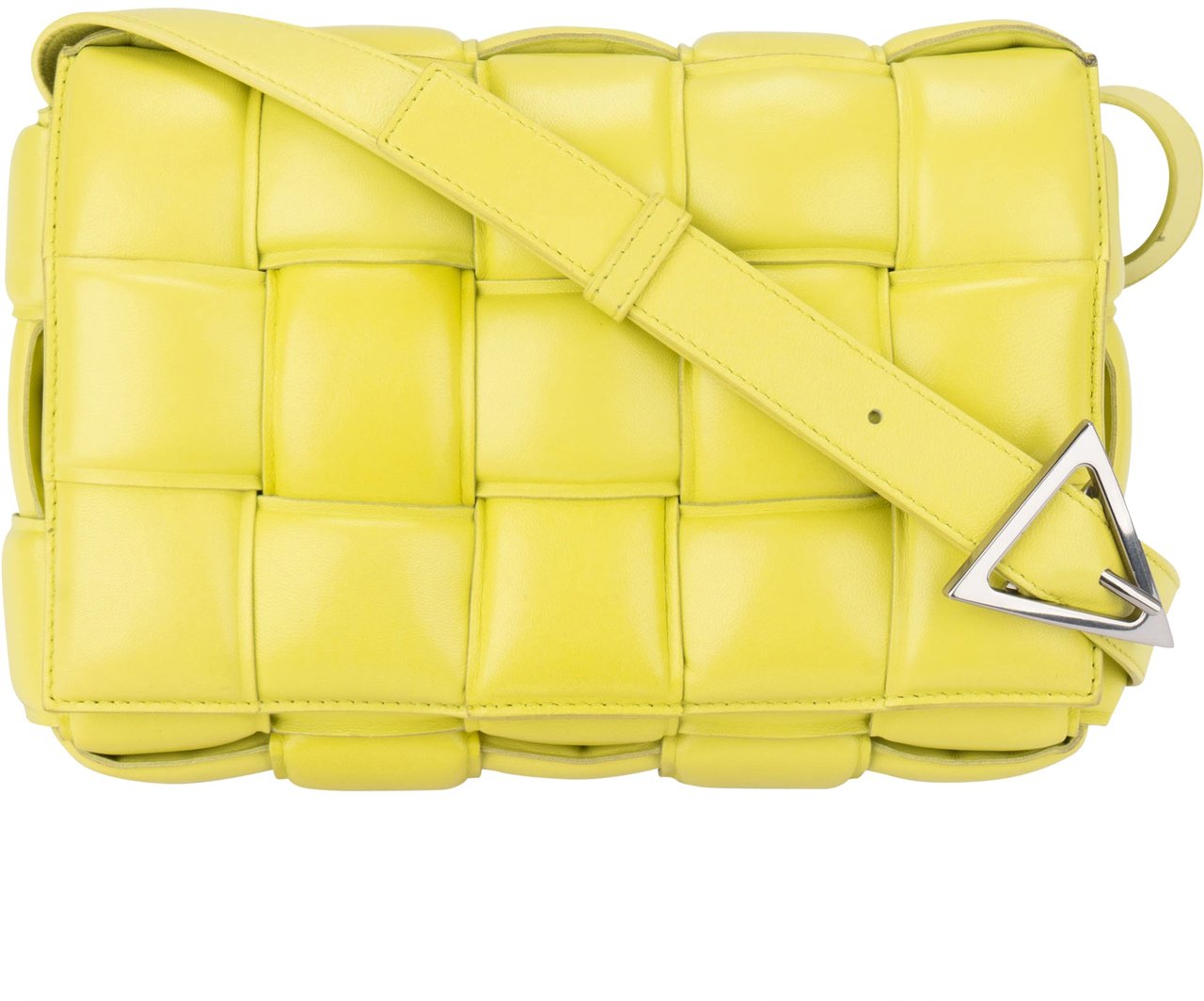 Bottega Veneta Bottega Veneta Green Leather Crossbody Bag Divers