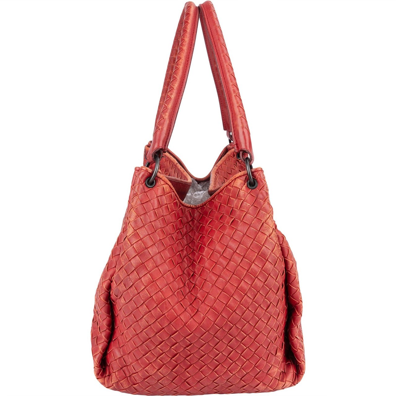 Bottega Veneta Intrecciato Leather Campana Hobo Shoulder Bag Divers