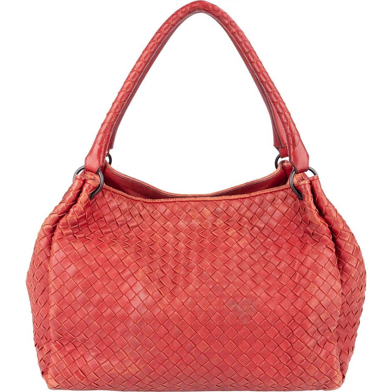 Bottega Veneta Intrecciato Leather Campana Hobo Shoulder Bag Divers