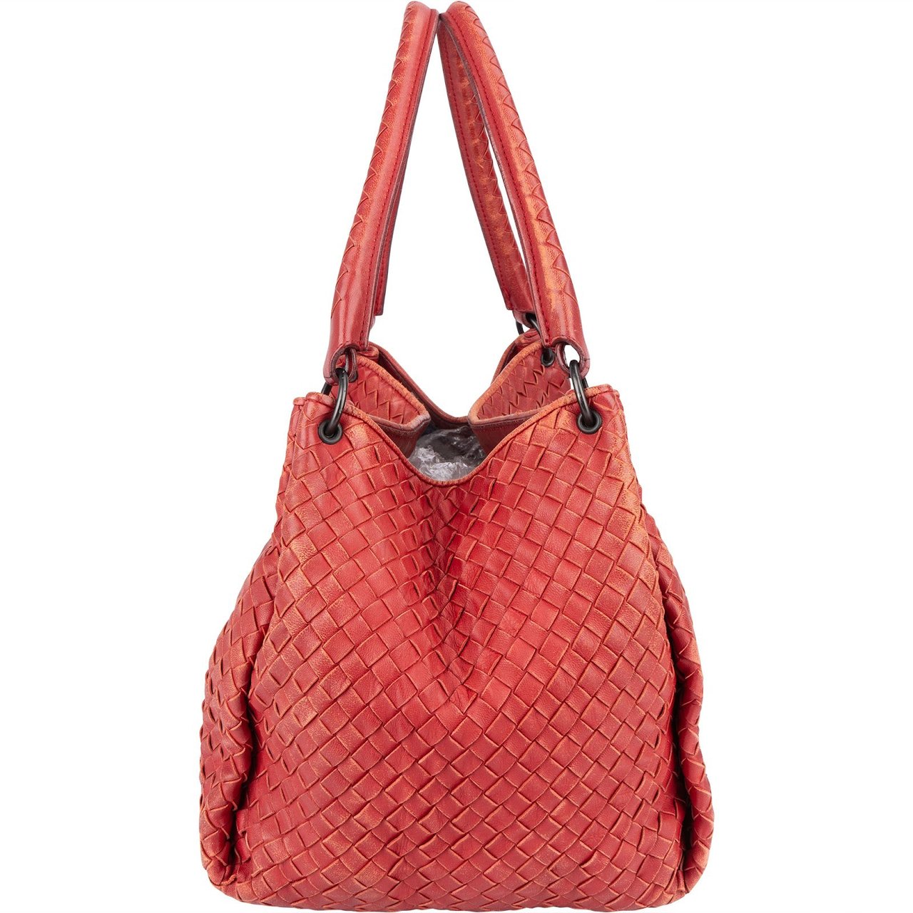 Bottega Veneta Intrecciato Leather Campana Hobo Shoulder Bag Divers