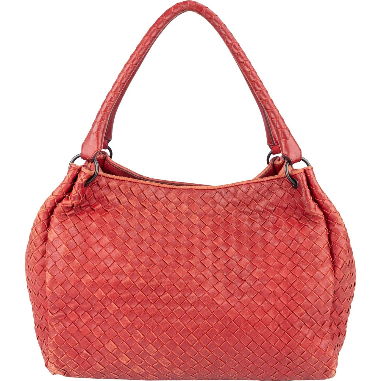 Bottega Veneta Intrecciato Leather Campana Hobo Shoulder Bag Divers