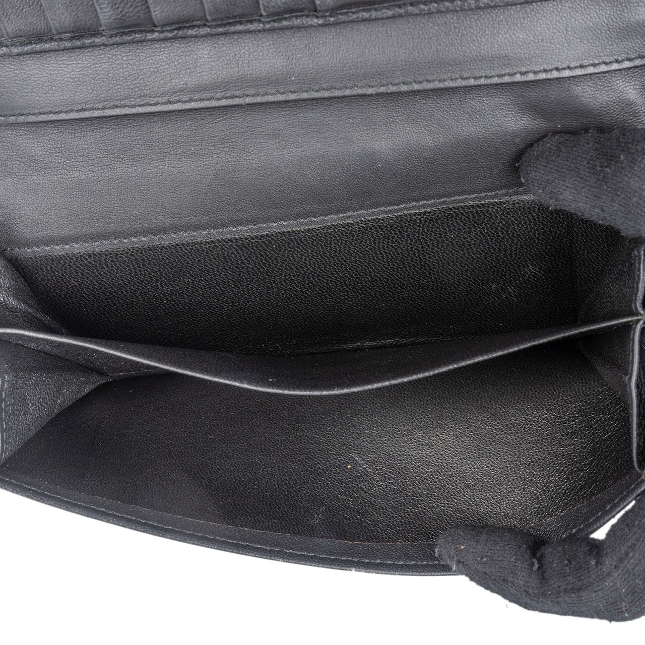 Bottega Veneta Bottega Veneta Intrecciato Continental Wallet Zwart