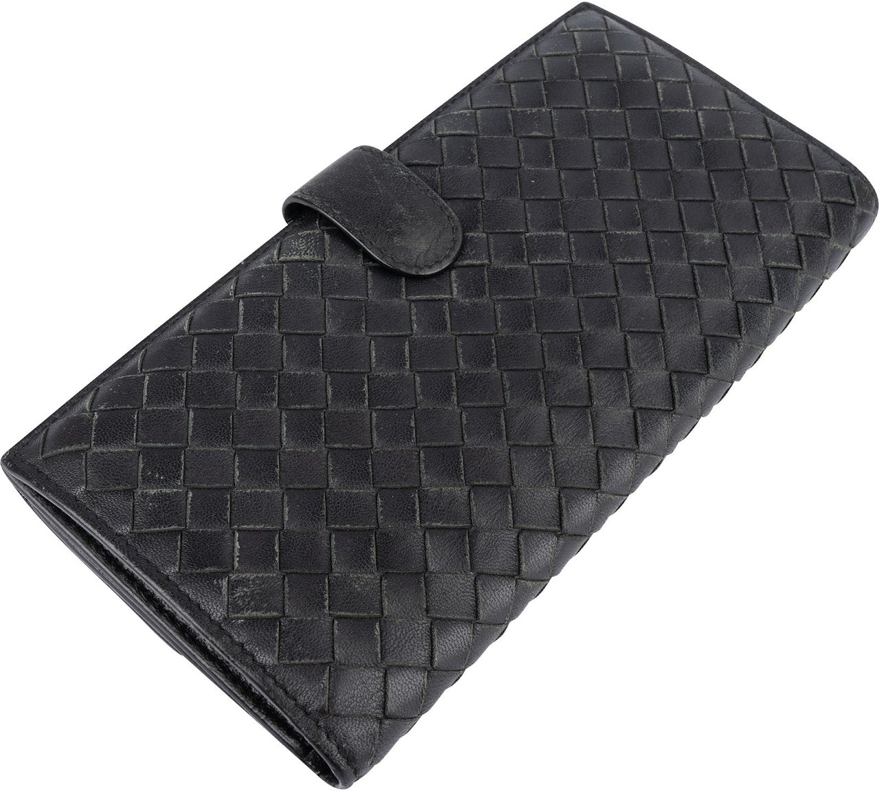Bottega Veneta Bottega Veneta Intrecciato Continental Wallet Zwart