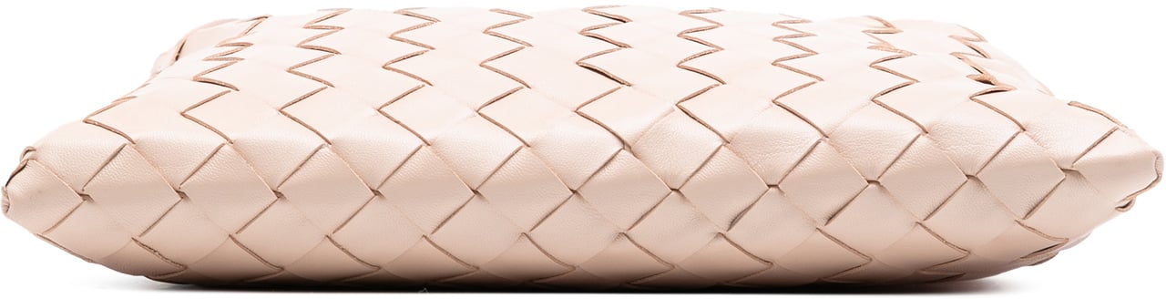Bottega Veneta Mini Calfskin Intrecciato Hop Satchel Roze