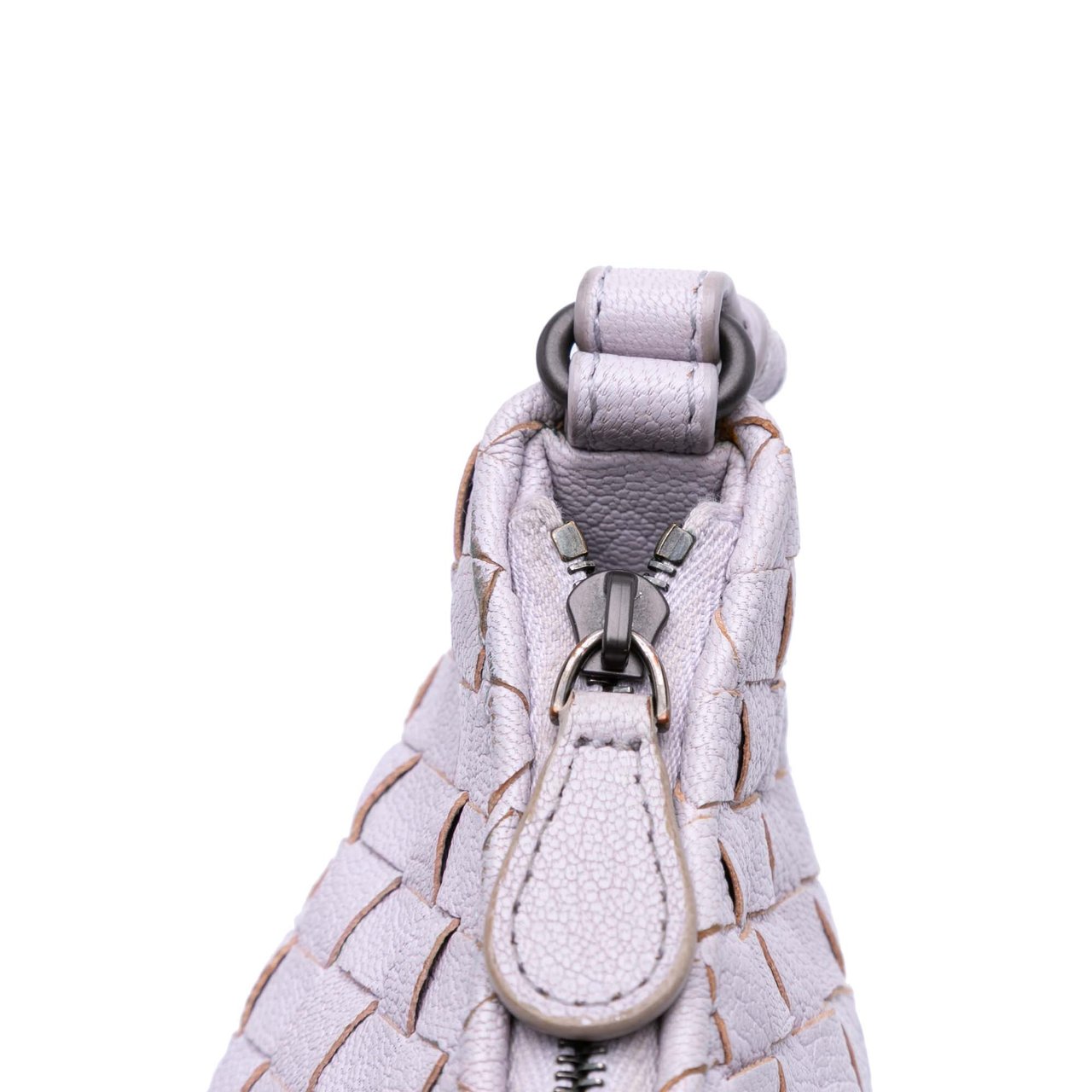 Bottega Veneta Cervo Intrecciato Crossbody Paars