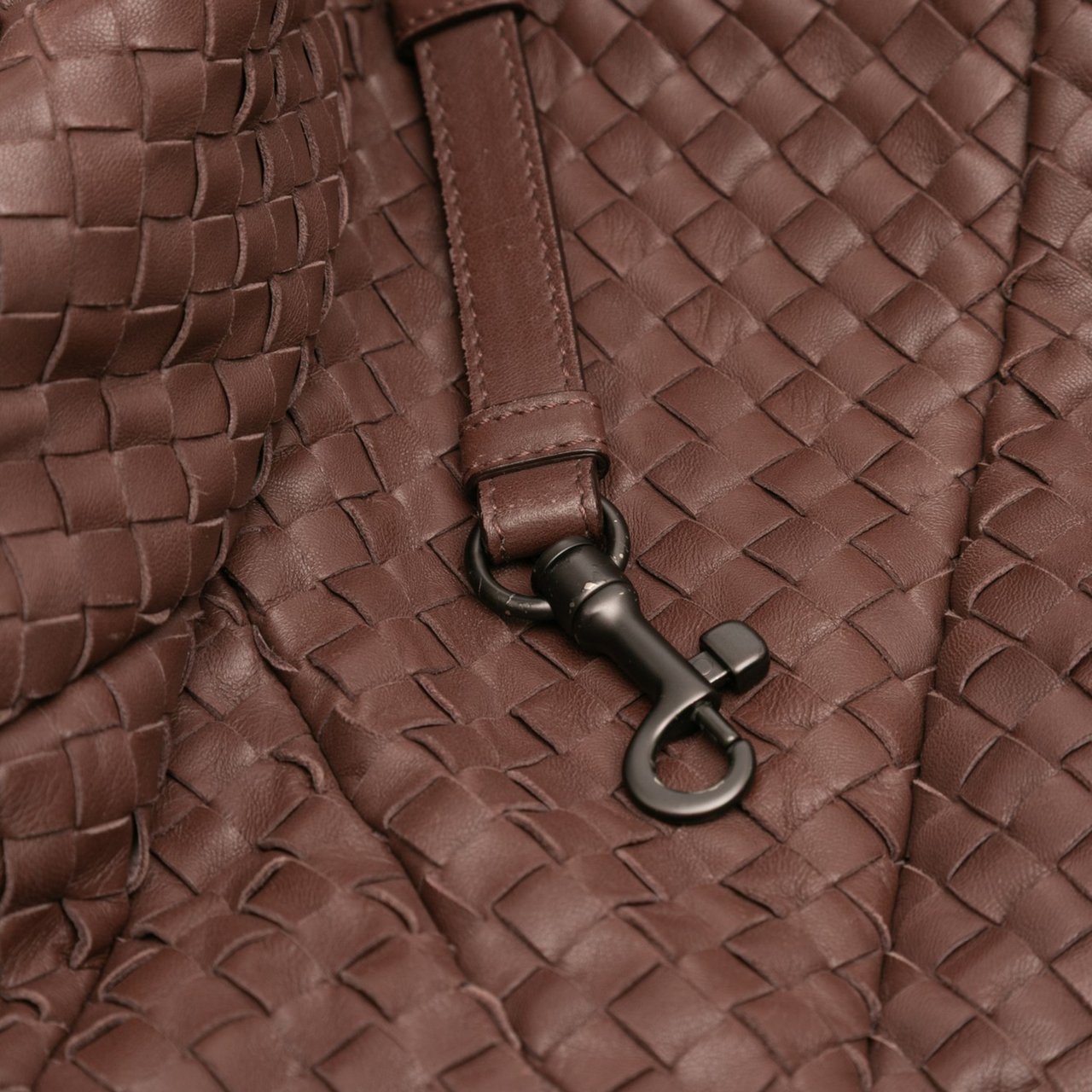 Bottega Veneta Large Nappa Intrecciato Campana Hobo Bruin