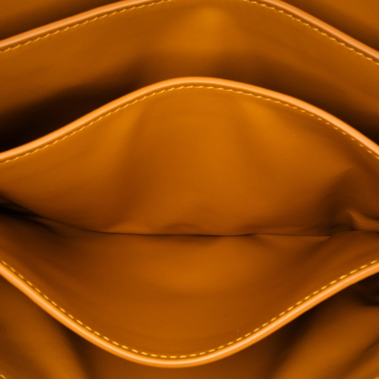 Bottega Veneta Nappa Intrecciato Trio Pouch On Strap Bruin