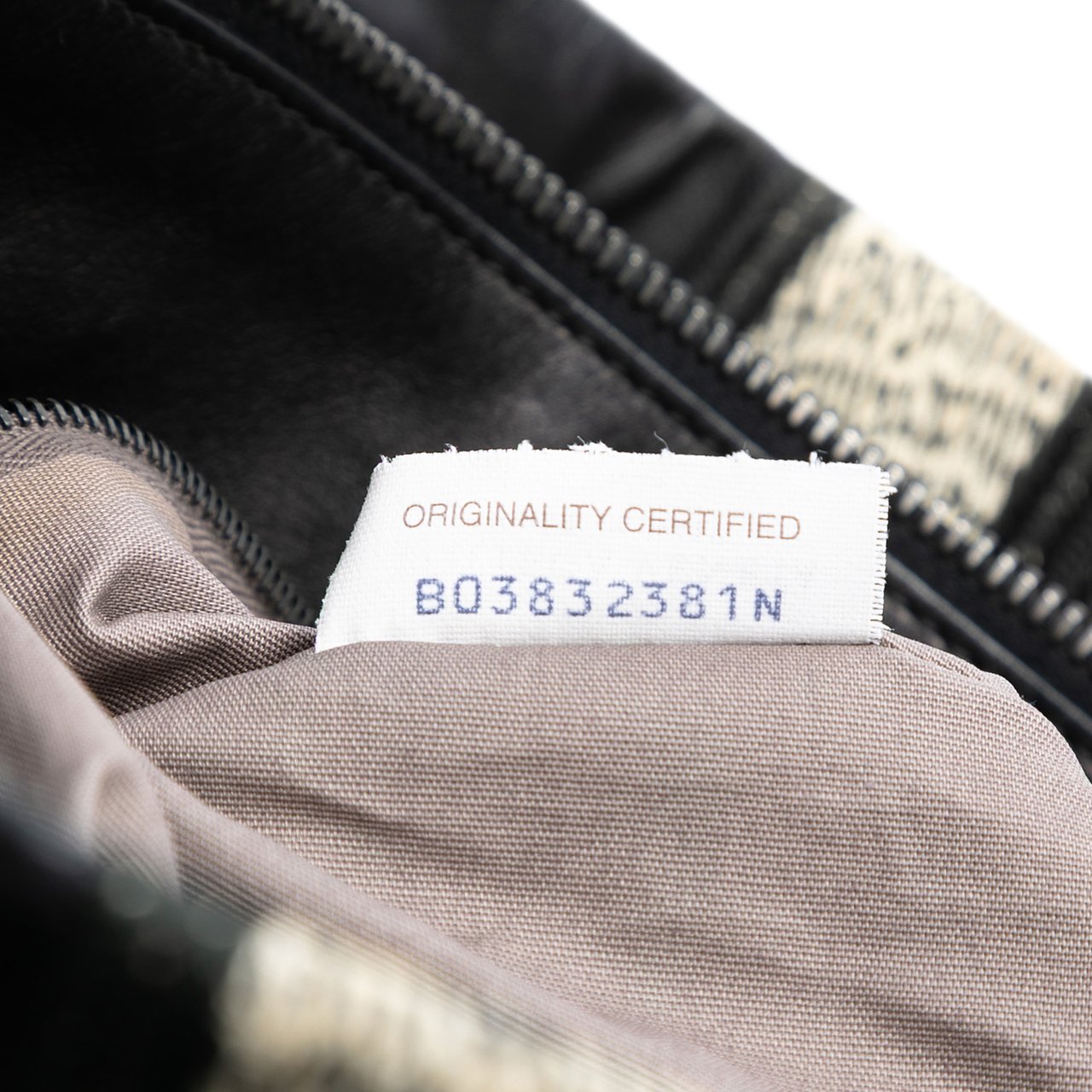 Bottega Veneta Intrecciato Trimmed Nappa Vertical Stripe Tote Zwart