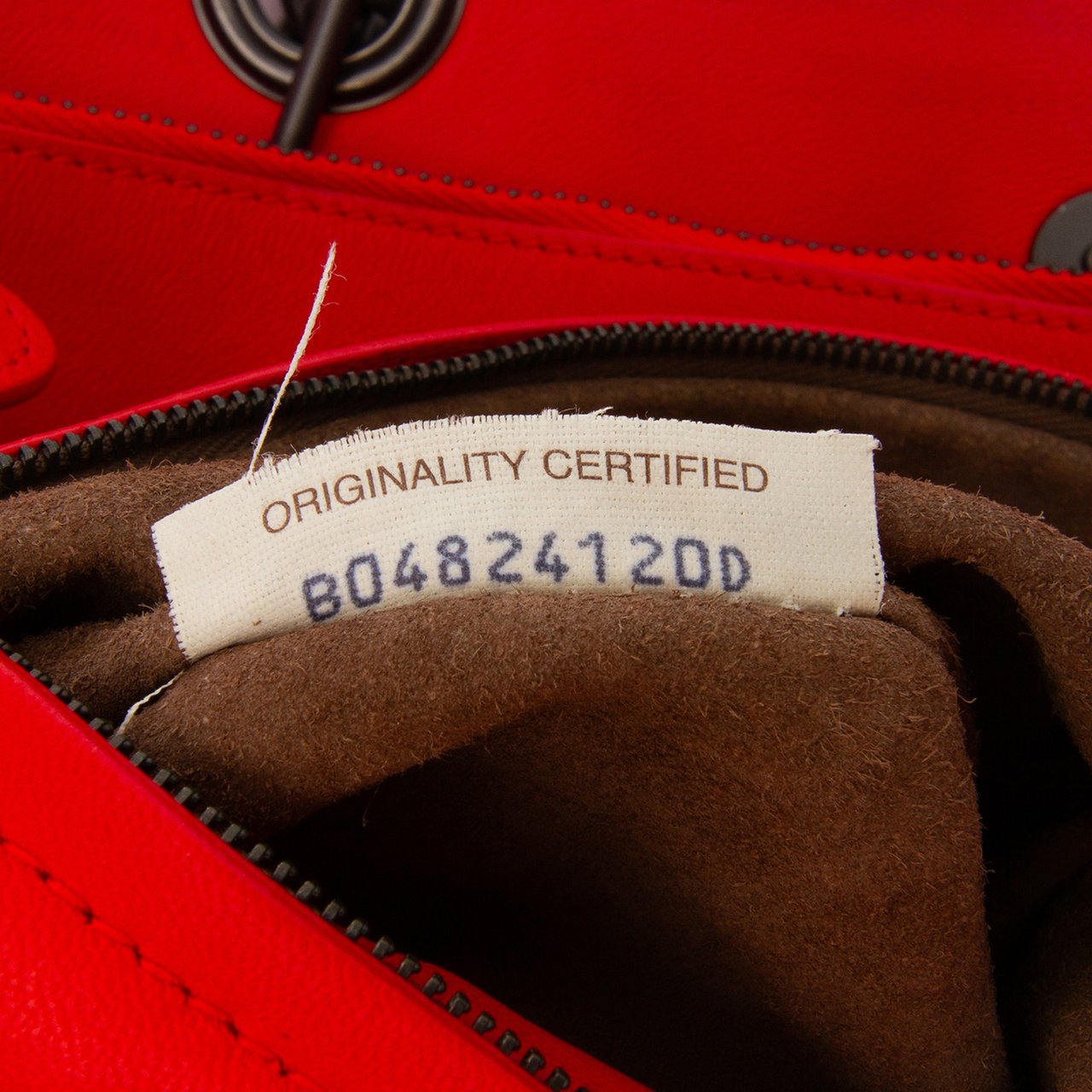 Bottega Veneta Medium Nappa Intrecciato Double Chain Tote Rood