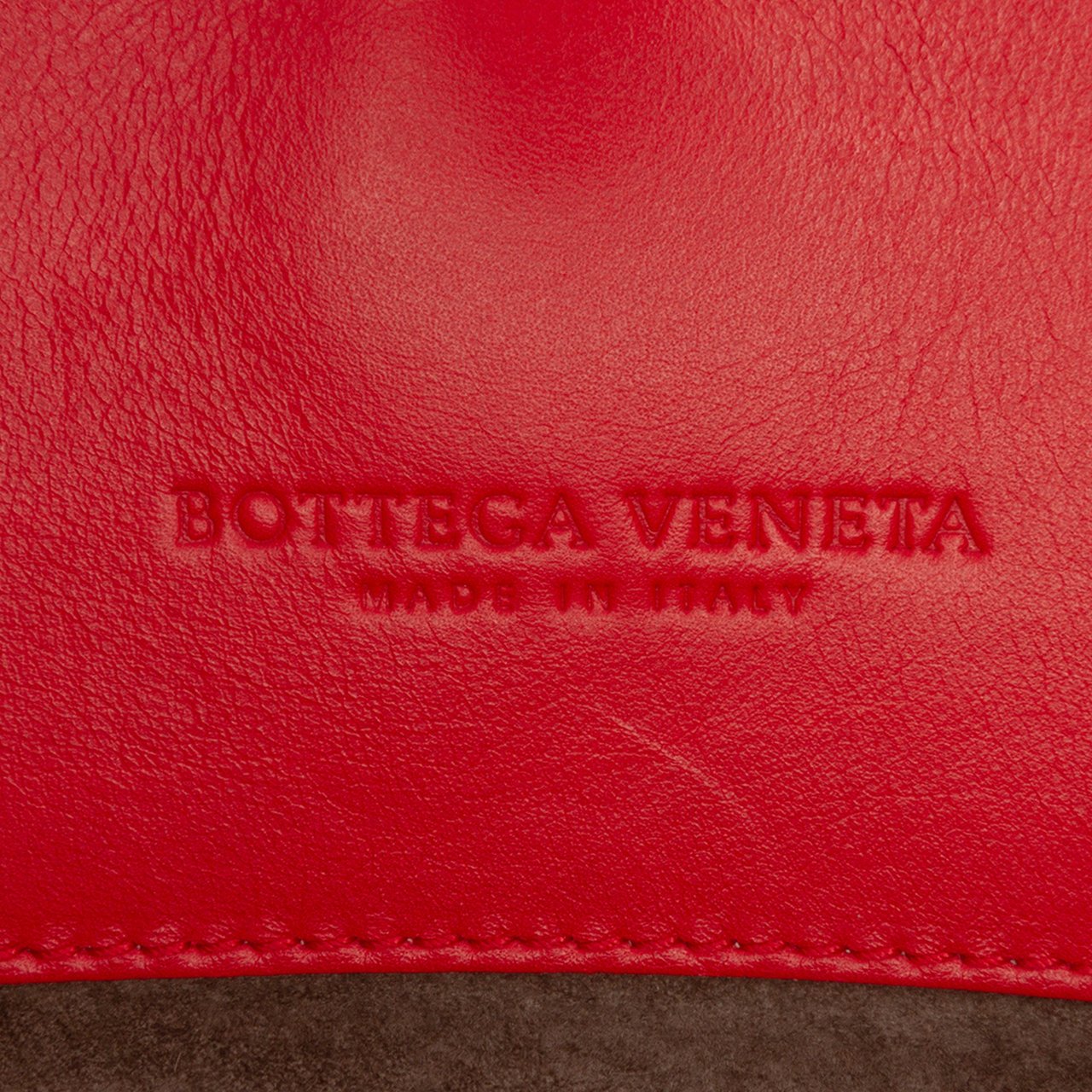 Bottega Veneta Small Nappa Intrecciato Roma Satchel Rood