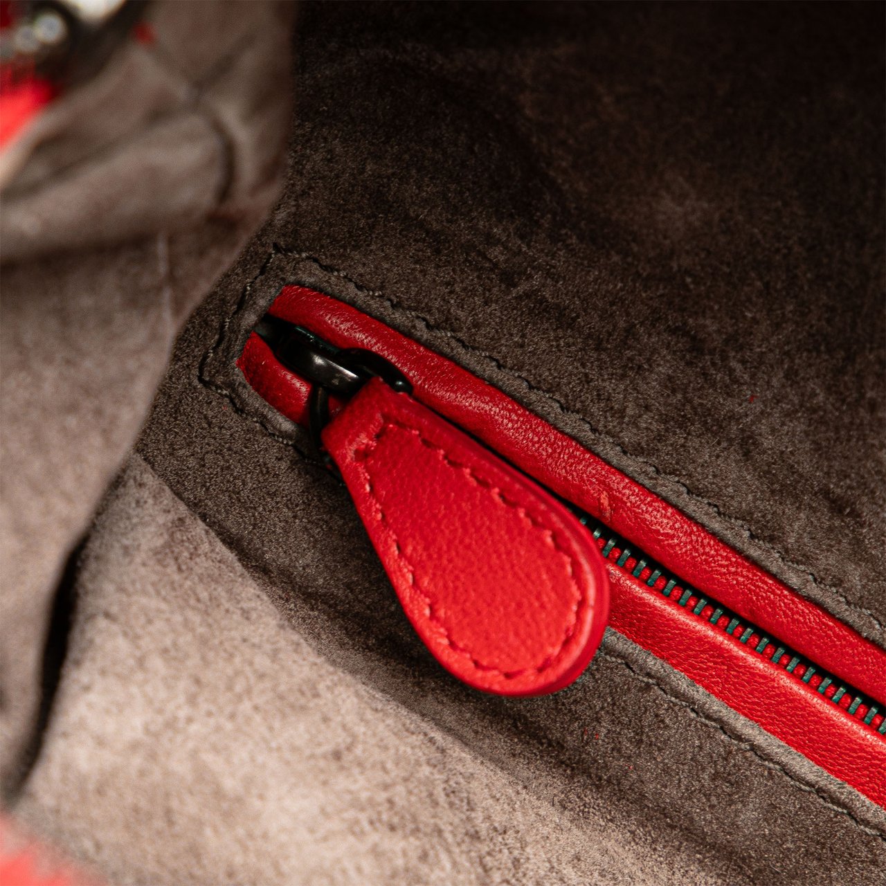 Bottega Veneta Nappa Intrecciato Brick Tote Rood