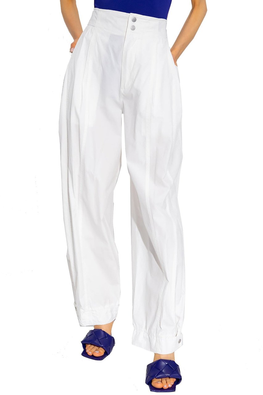 Bottega Veneta Loose-Fitting Trousers Wit