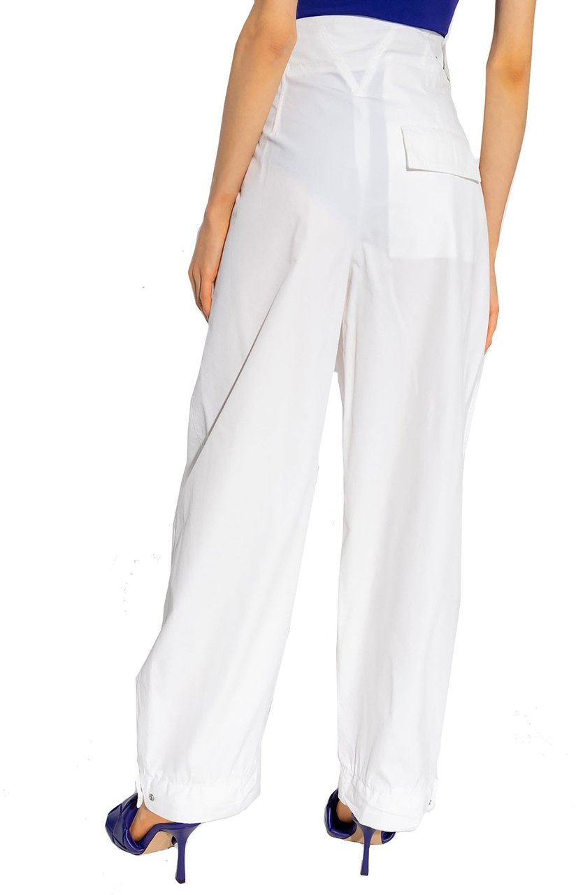 Bottega Veneta Loose-Fitting Trousers Wit