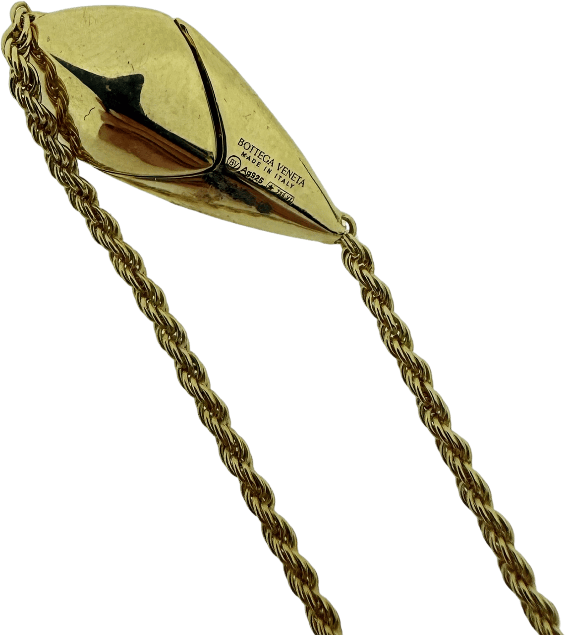 Bottega Veneta Bottega Veneta Rana Necklace Gold / mint condition Goud