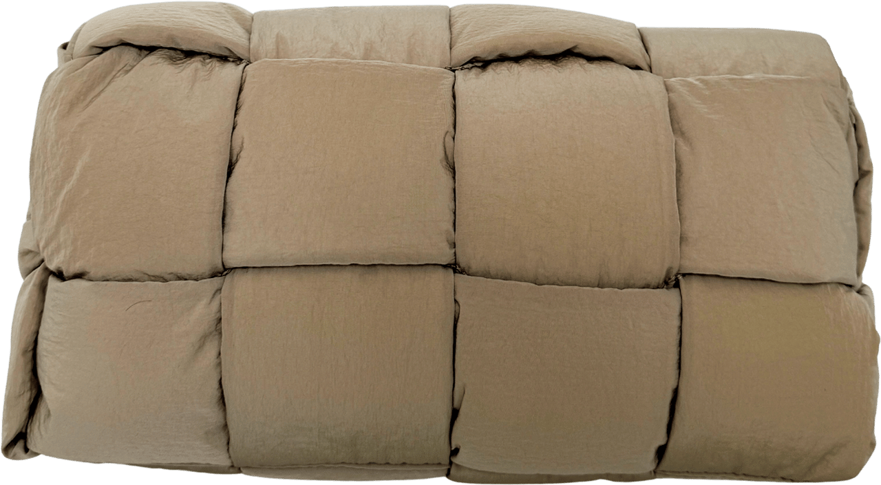 Bottega Veneta Bottega Veneta Medium Padded Tech Cassette Tasche Sesame Beige / neuwertig Beige