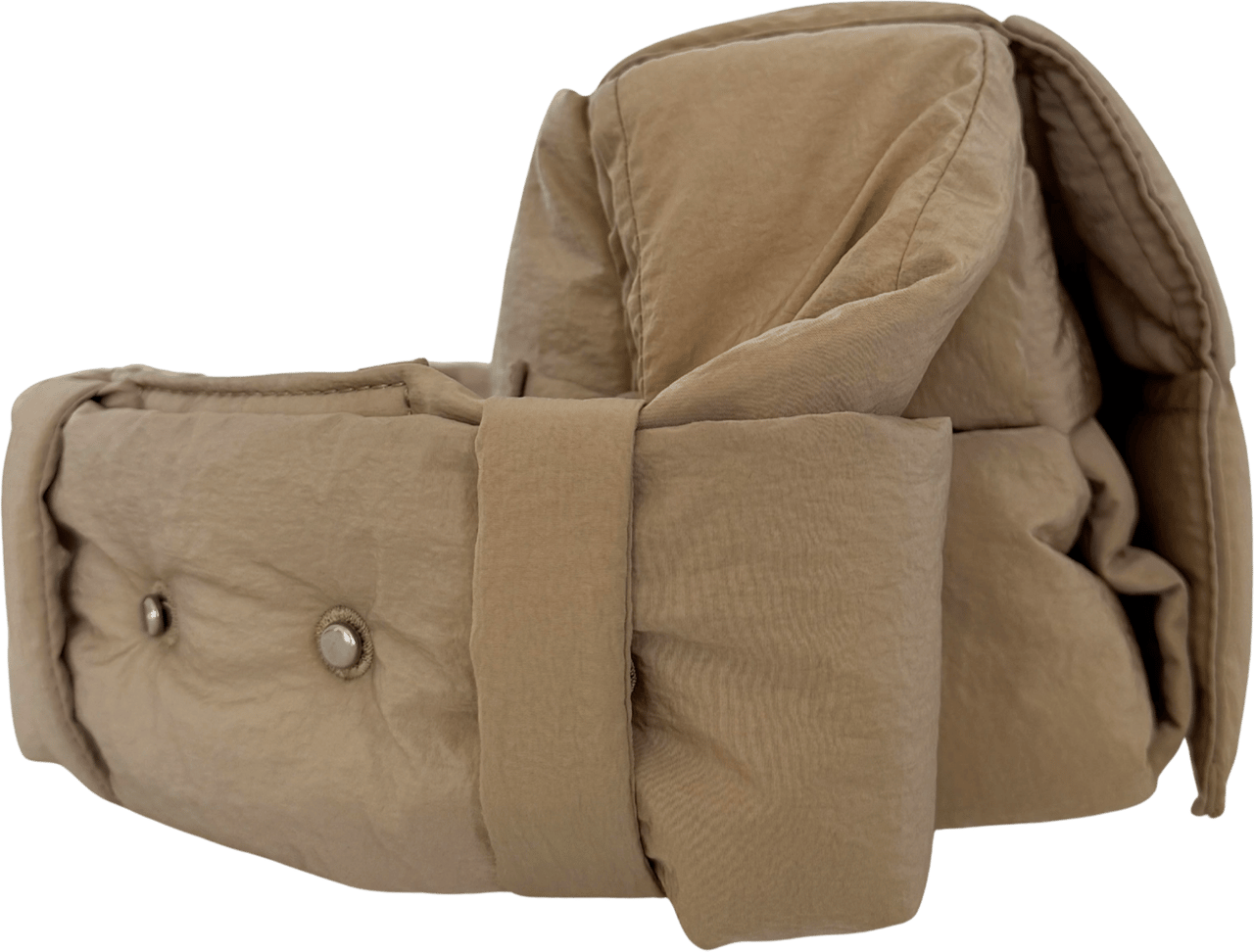 Bottega Veneta Bottega Veneta Medium Padded Tech Cassette Tasche Sesame Beige / neuwertig Beige