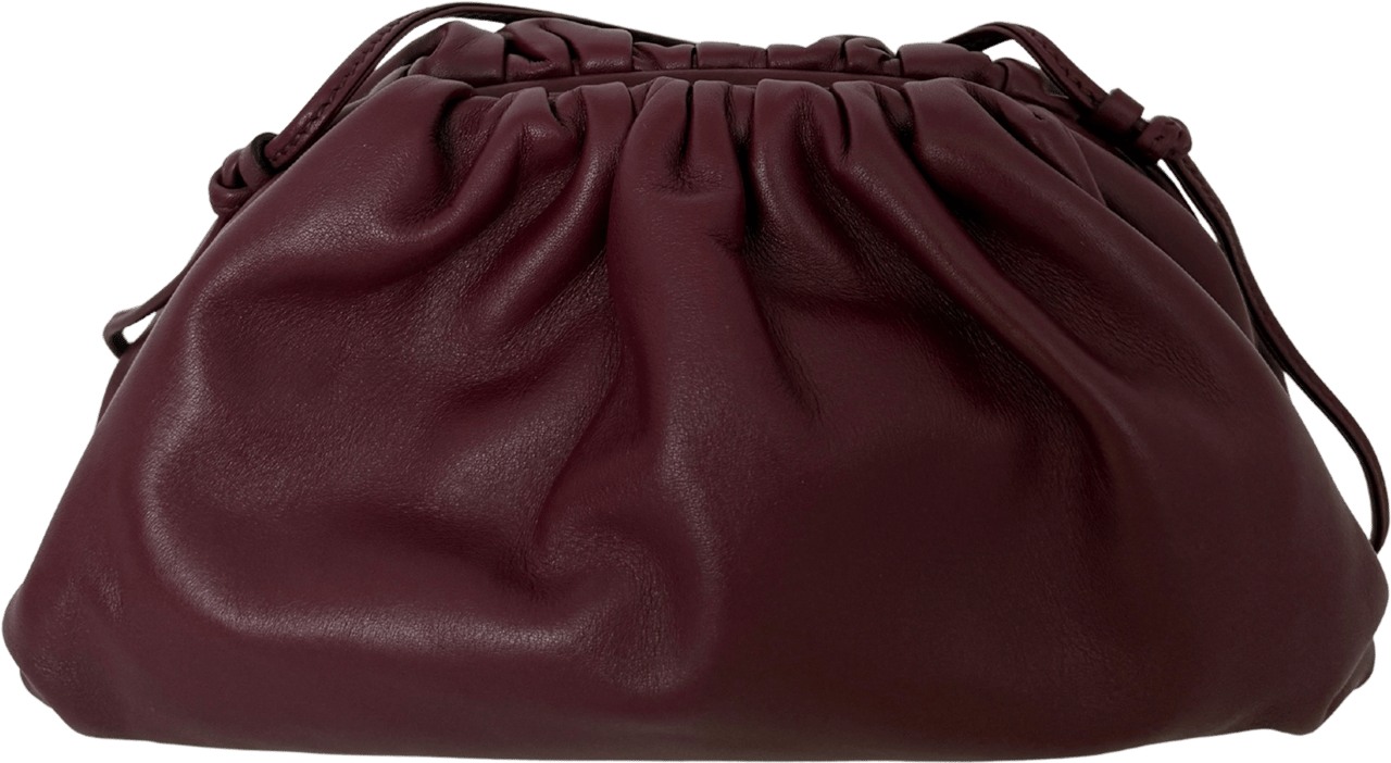 Bottega Veneta Bottega Veneta Mini Pouch Bordeauxrot / neuwertig Rood