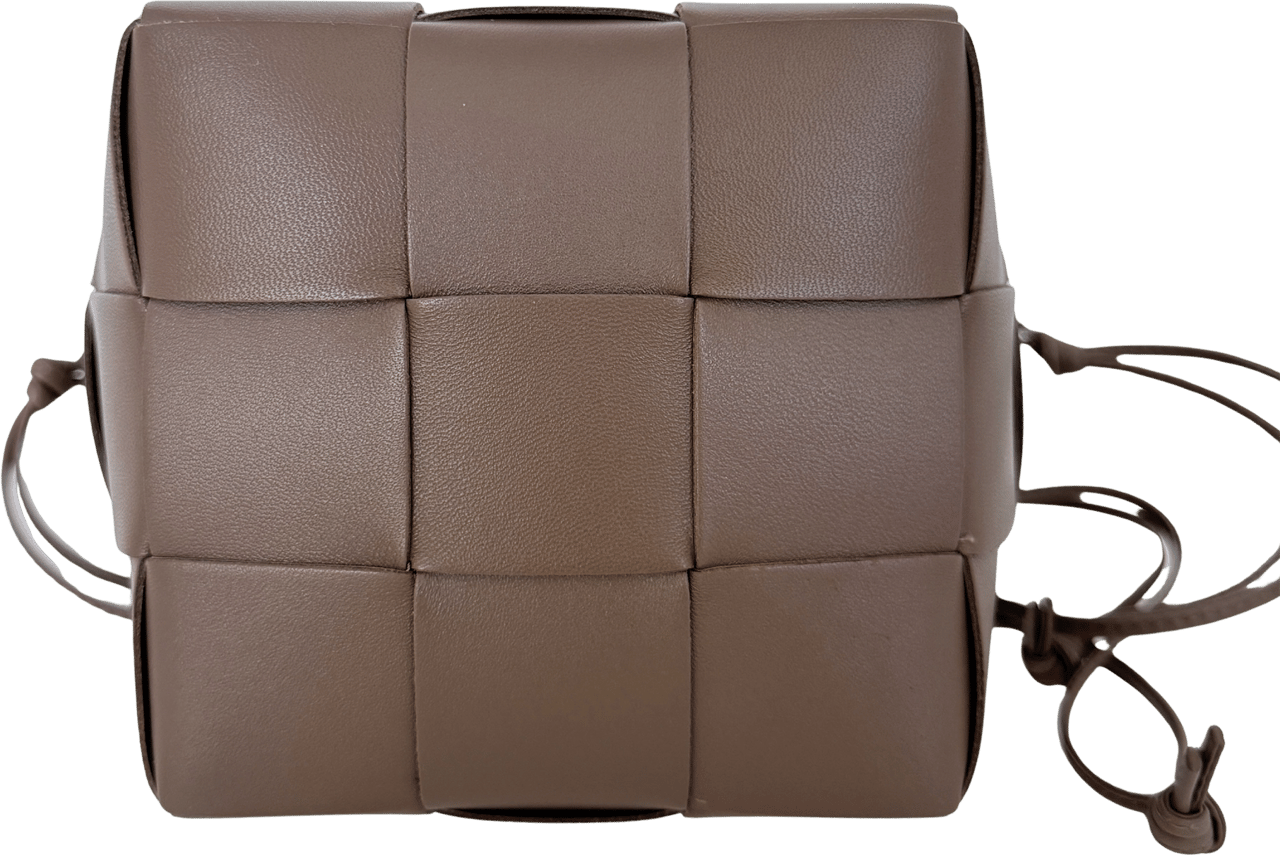 Bottega Veneta Bottega Veneta Cassette Bucket Small Bag Taupe / neuwertig Taupe