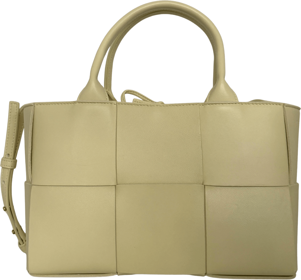 Bottega Veneta Bottega Veneta Mini Arco Tote Bag Ice Cream / neuwertig Geel