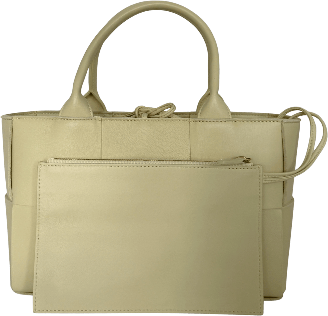 Bottega Veneta Bottega Veneta Mini Arco Tote Bag Ice Cream / neuwertig Geel
