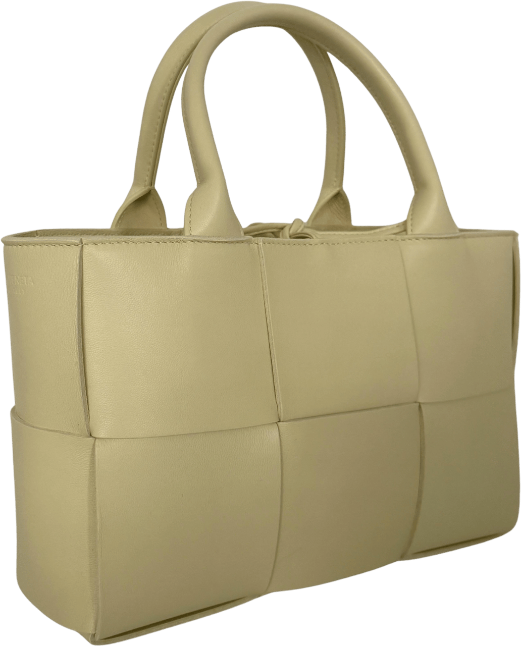 Bottega Veneta Bottega Veneta Mini Arco Tote Bag Ice Cream / neuwertig Geel