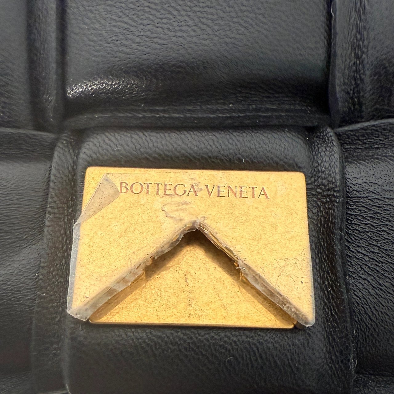 Bottega Veneta Bottega Veneta Padded Cassette Small Schwarz / ungetragen Zwart
