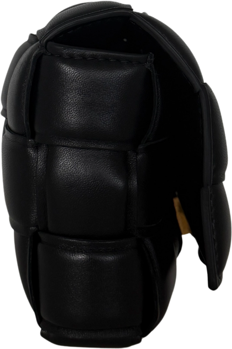 Bottega Veneta Bottega Veneta Padded Cassette Small Schwarz / ungetragen Zwart