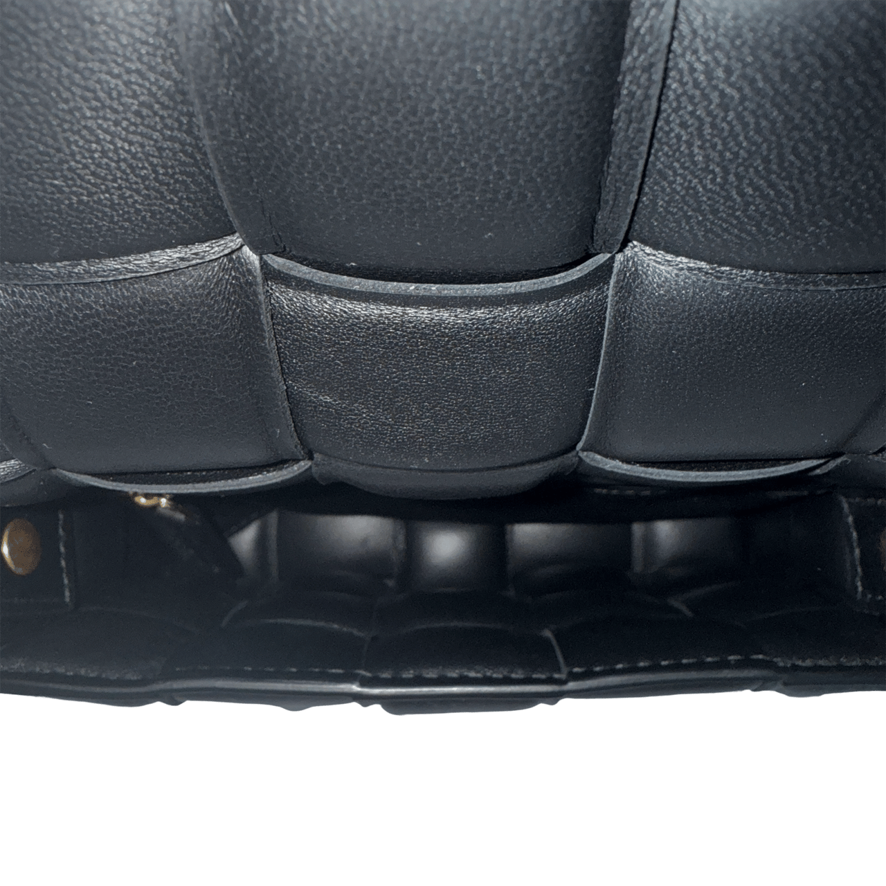 Bottega Veneta Bottega Veneta Padded Cassette Small Schwarz / ungetragen Zwart