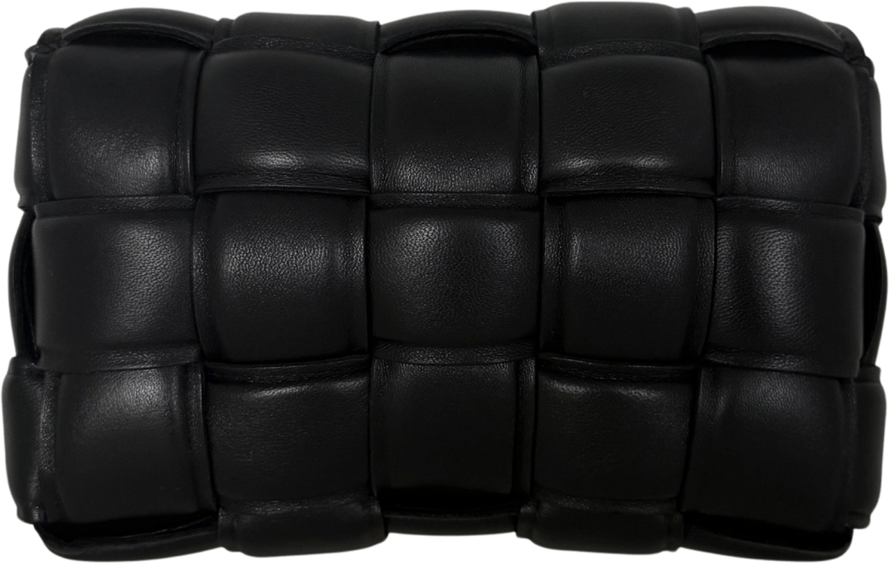 Bottega Veneta Bottega Veneta Padded Cassette Small Schwarz / ungetragen Zwart