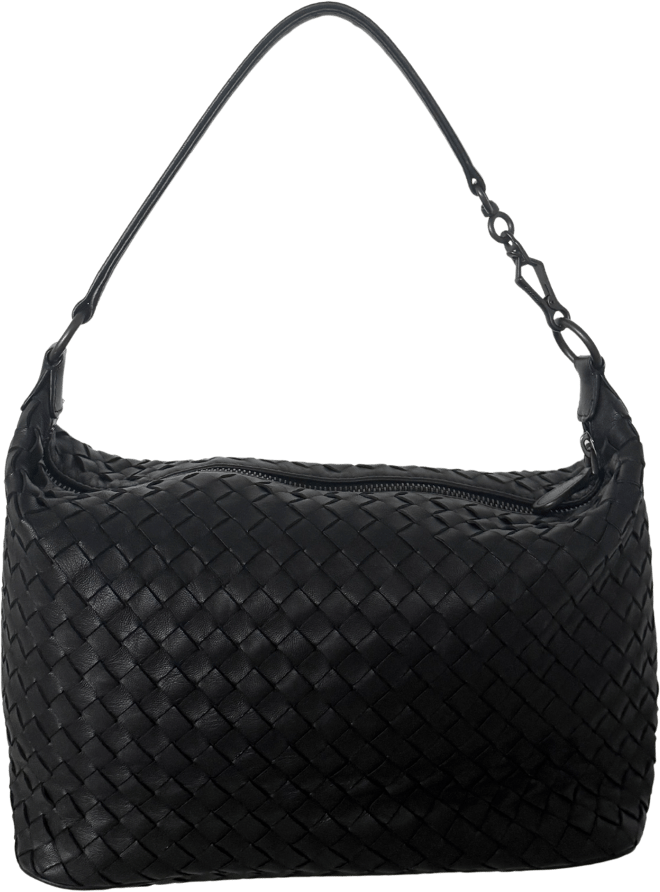Bottega Veneta Bottega Veneta Intrecciato Leder Handtasche Schwarz / neuwertig Divers