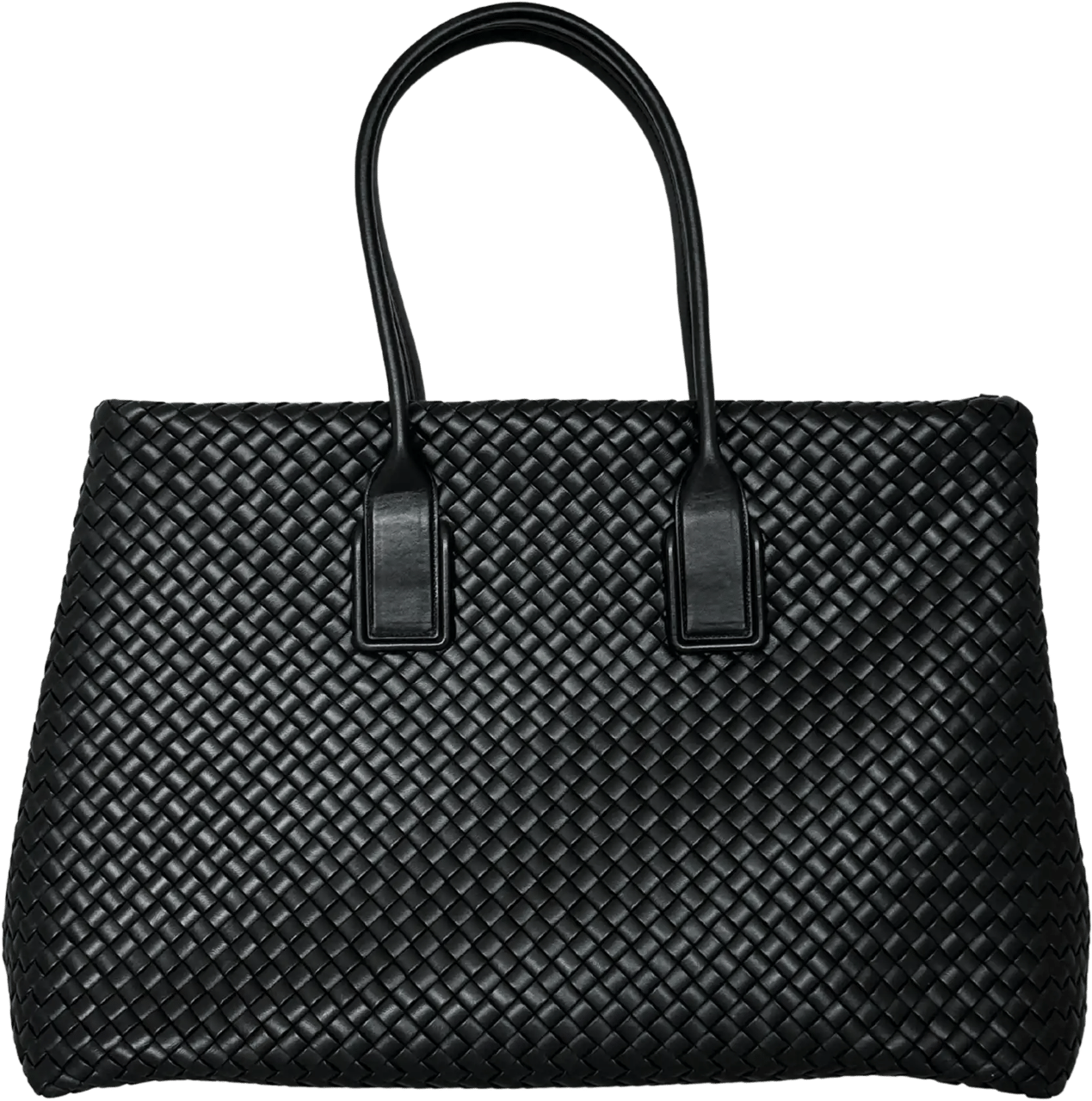 Bottega Veneta Bottega Veneta Intrecciato XXL Shopper mit Pochette / neuwertig Zwart