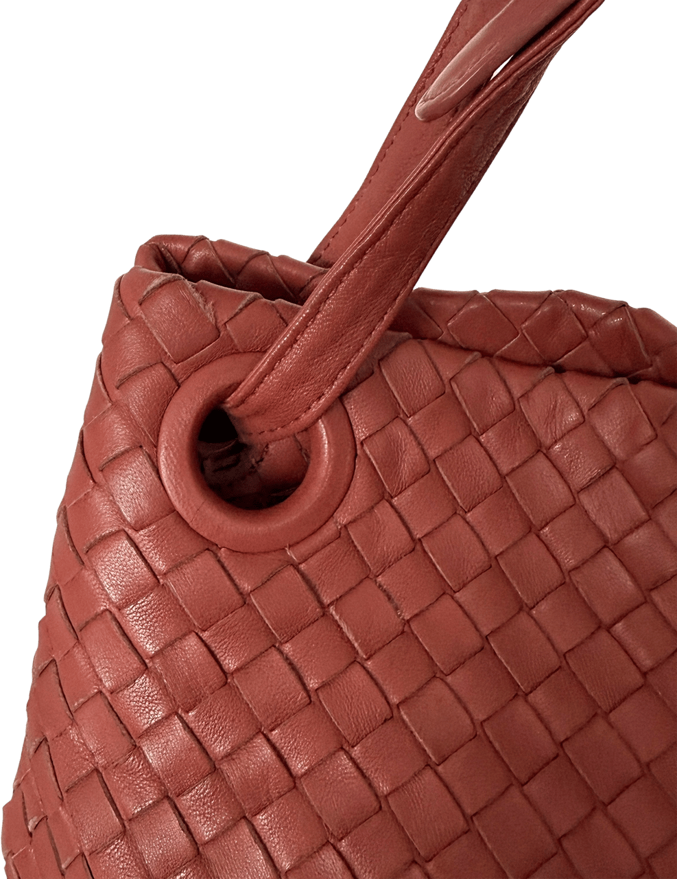 Bottega Veneta Bottega Veneta Garda Tote Bag Intrecciato Leder Rostrot / gut Rood