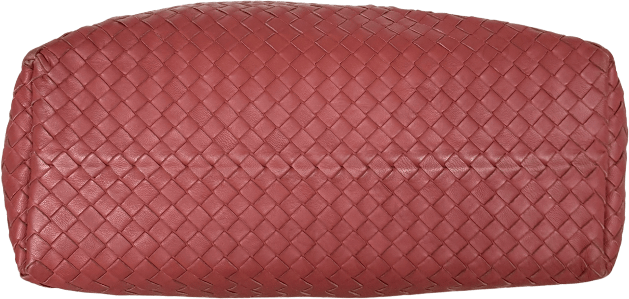 Bottega Veneta Bottega Veneta Garda Tote Bag Intrecciato Leder Rostrot / gut Rood