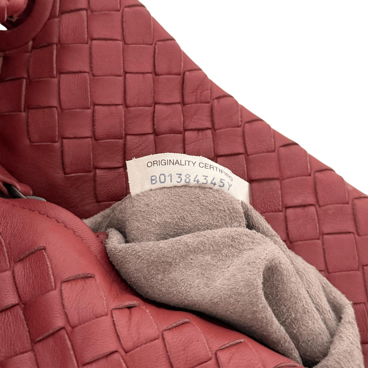 Bottega Veneta Bottega Veneta Garda Tote Bag Intrecciato Leder Rostrot / gut Rood