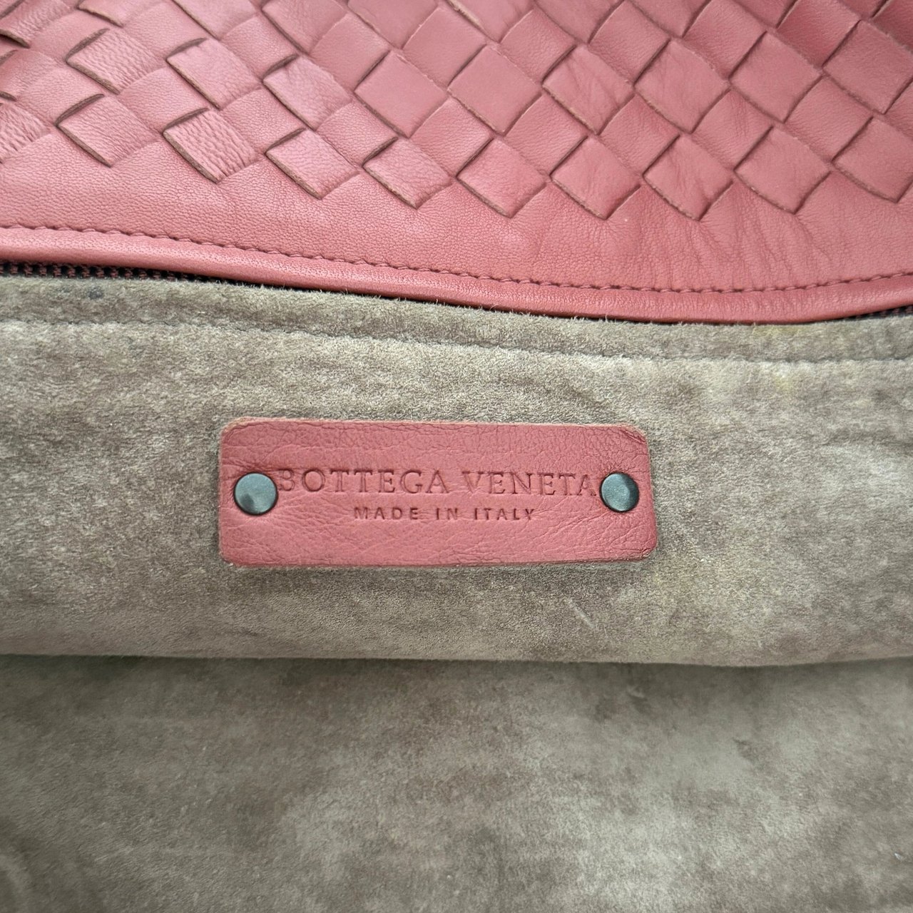 Bottega Veneta Bottega Veneta Garda Tote Bag Intrecciato Leder Rostrot / gut Rood