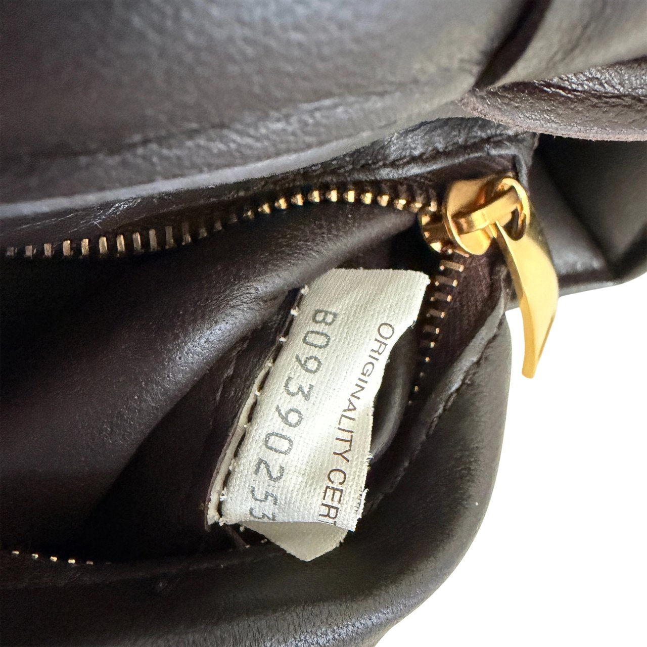 Bottega Veneta Padded Chain Cassette Bag Dark Brown / Very Good Bruin
