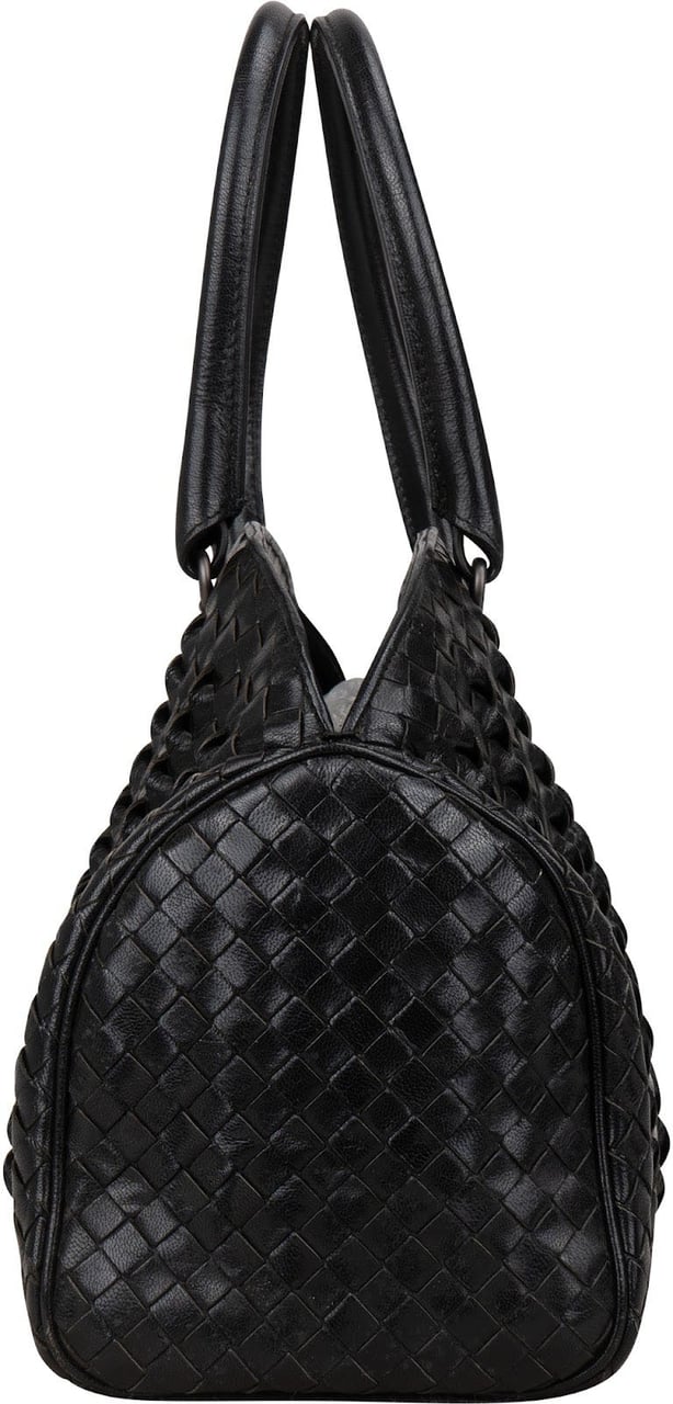 Bottega Veneta Bottega Veneta Intrecciato Nappa Montaigne Handbag Zwart