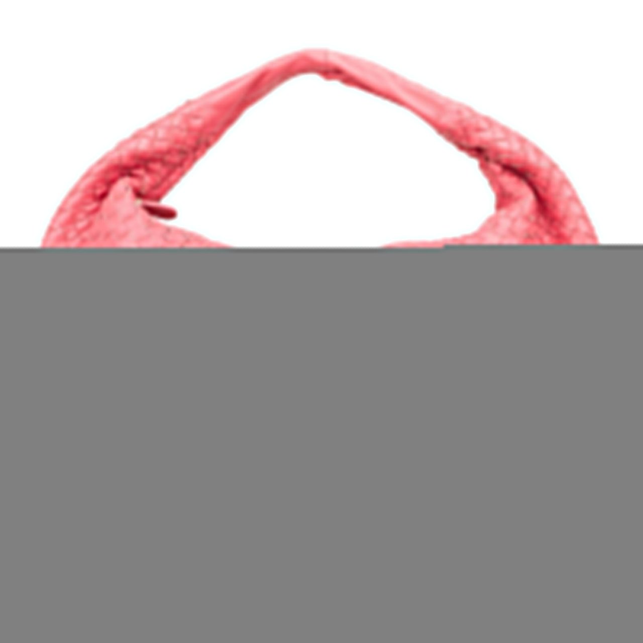 Bottega Veneta Intrecciato Leather Belly Shoulder Bag Roze