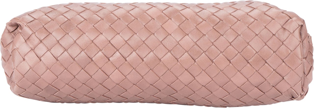 Bottega Veneta Bottega Veneta Rose Intrecciato Leather The Lauren Clutch Divers