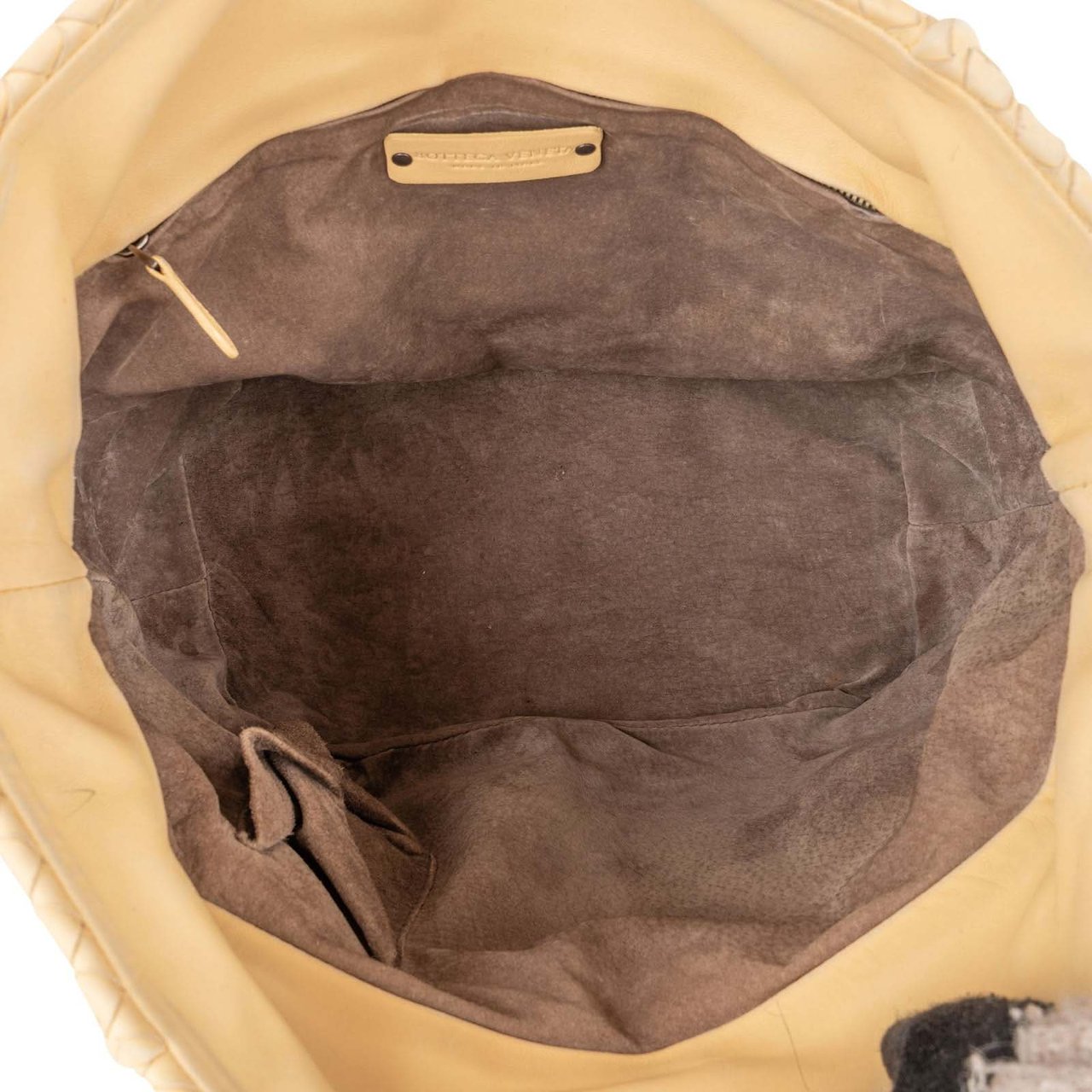 Bottega Veneta Bottega Veneta Intrecciato Nappa Aquilone Handbag Geel