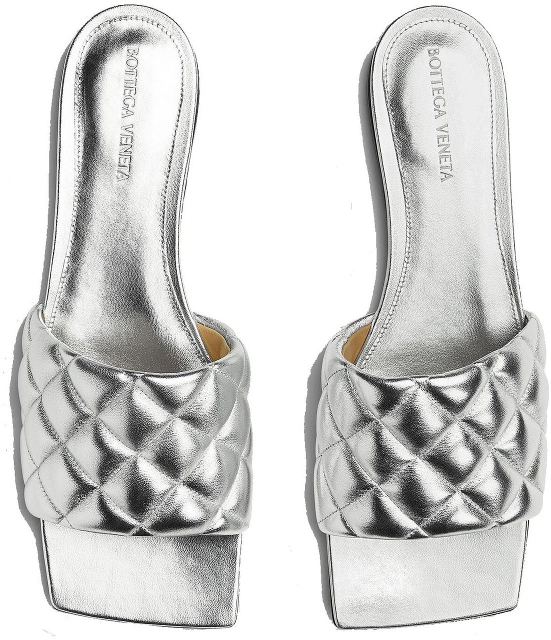 Bottega Veneta Bottega Veneta Padded Sandals Groen