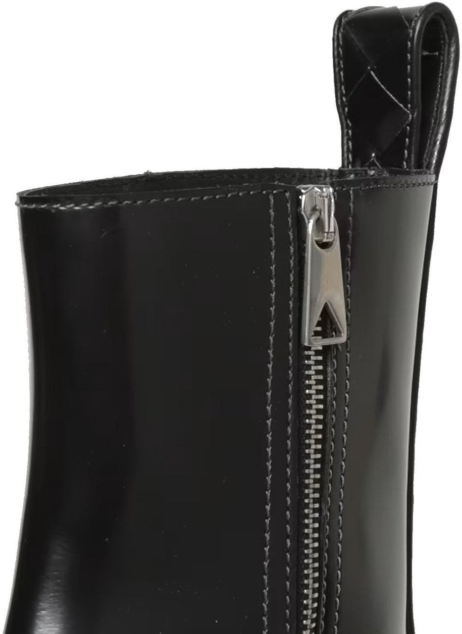 Bottega Veneta Bottega Veneta Highway Leather Boots Zwart