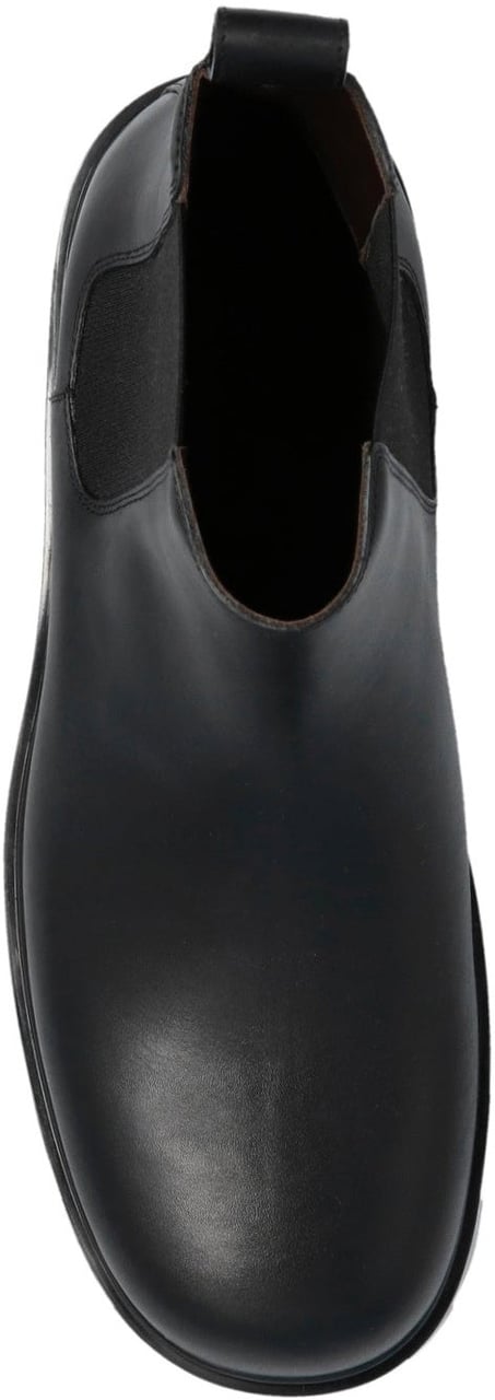 Bottega Veneta Bottega Veneta Leather Ankle Boots Zwart