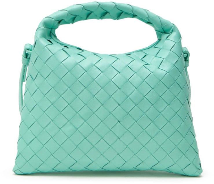Bottega Veneta Shoulder Bags Turquoise Divers