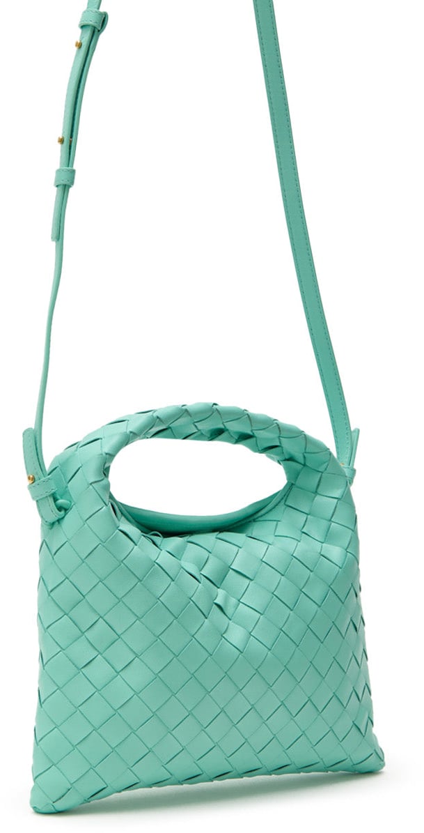 Bottega Veneta Shoulder Bags Turquoise Divers